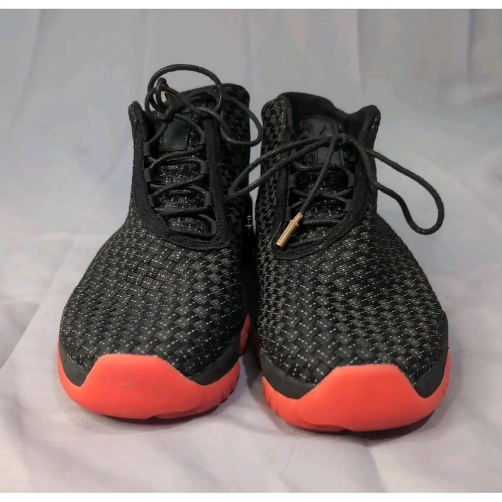 Nike Air Jordan Future Woven Sneakers‎ – Black / Infrared – Men's 9.5